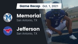 Recap: Memorial  vs. Jefferson  2021