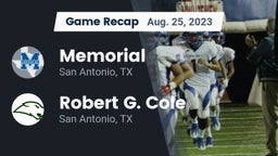 Recap: Memorial  vs. Robert G. Cole  2023