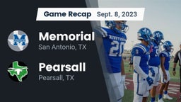 Recap: Memorial  vs. Pearsall  2023