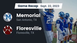 Recap: Memorial  vs. Floresville  2023