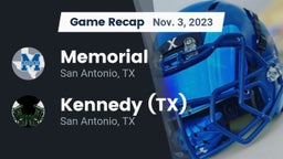 Recap: Memorial  vs.  Kennedy  (TX) 2023