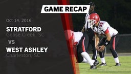 Recap: Stratford  vs. West Ashley  2016