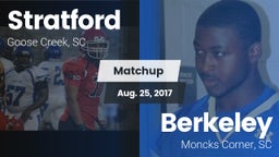 Matchup: Stratford High vs. Berkeley  2017
