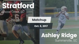 Matchup: Stratford High vs. Ashley Ridge  2017