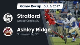 Recap: Stratford  vs. Ashley Ridge  2017