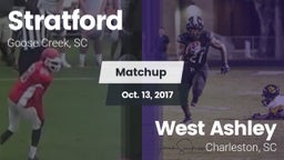 Matchup: Stratford High vs. West Ashley  2017