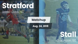 Matchup: Stratford High vs. Stall  2018