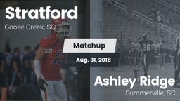 Matchup: Stratford High vs. Ashley Ridge  2018