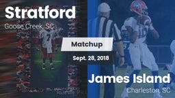 Matchup: Stratford High vs. James Island  2018