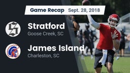 Recap: Stratford  vs. James Island  2018
