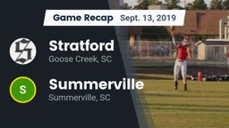 Recap: Stratford  vs. Summerville  2019