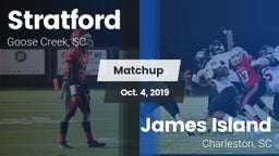 Matchup: Stratford High vs. James Island  2019