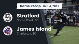 Recap: Stratford  vs. James Island  2019