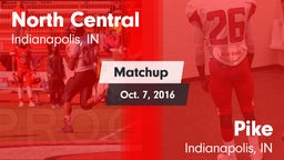 Matchup: North Central vs. Pike  2016