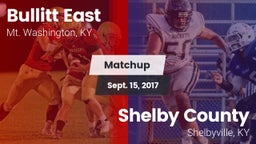 Matchup: Bullitt East High vs. Shelby County  2017