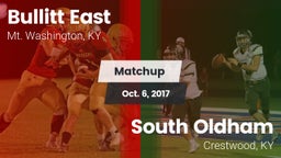 Matchup: Bullitt East High vs. South Oldham  2017