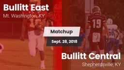 Matchup: Bullitt East High vs. Bullitt Central  2018