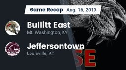 Recap: Bullitt East  vs. Jeffersontown  2019