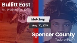 Matchup: Bullitt East High vs. Spencer County  2019