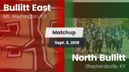 Matchup: Bullitt East High vs. North Bullitt  2019