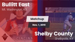 Matchup: Bullitt East High vs. Shelby County  2019