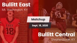 Matchup: Bullitt East High vs. Bullitt Central  2020