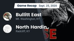 Recap: Bullitt East  vs. North Hardin  2020