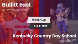 Matchup: Bullitt East High vs. Kentucky Country Day School 2020