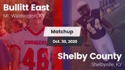 Matchup: Bullitt East High vs. Shelby County  2020