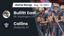 Recap: Bullitt East  vs. Collins  2021