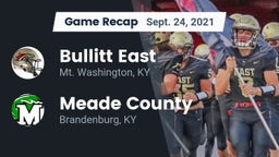 Recap: Bullitt East  vs. Meade County  2021