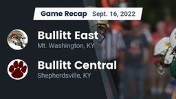 Recap: Bullitt East  vs. Bullitt Central  2022