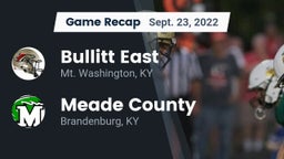 Recap: Bullitt East  vs. Meade County  2022