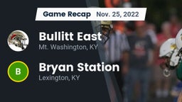 Recap: Bullitt East  vs. Bryan Station  2022