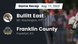 Recap: Bullitt East  vs. Franklin County  2023
