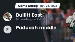 Recap: Bullitt East  vs. Paducah middle 2023