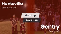 Matchup: Huntsville High vs. Gentry  2018