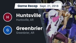 Recap: Huntsville  vs. Greenbrier  2018