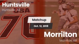 Matchup: Huntsville High vs. Morrilton  2018