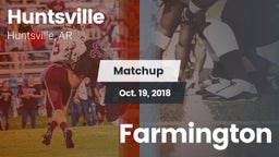 Matchup: Huntsville High vs. Farmington 2018