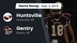 Recap: Huntsville  vs. Gentry  2019