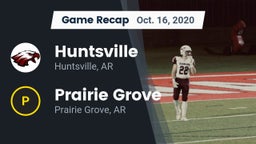 Recap: Huntsville  vs. Prairie Grove  2020