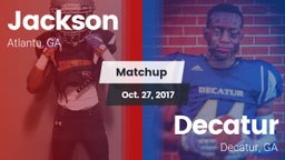 Matchup: Jackson  vs. Decatur  2017