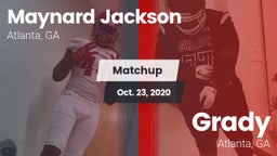 Matchup: Maynard Jackson High vs. Grady  2020