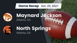 Recap: Maynard Jackson  vs. North Springs  2021