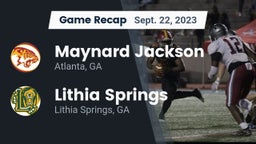 Recap: Maynard Jackson  vs. Lithia Springs  2023