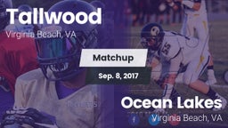 Matchup: Tallwood  vs. Ocean Lakes  2017