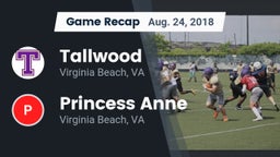 Recap: Tallwood  vs. Princess Anne  2018