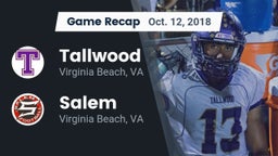 Recap: Tallwood  vs. Salem  2018