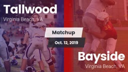 Matchup: Tallwood  vs. Bayside  2019